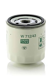 Mann Filter W 712/43 Filtro de Aceite