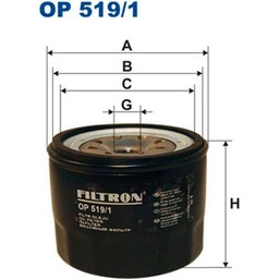 Filtron OP519/1 Bloque de Motor