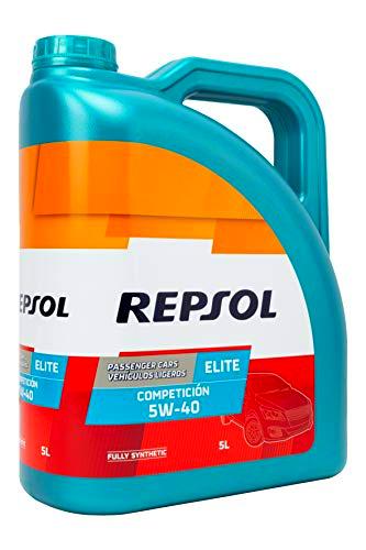 REPSOL 540653 Aceite DE Motor Elite COMPETICIÓN 5W40 5 litros