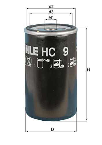 Filtro hidraulico, transmision automatica (MAHLE ORIGINAL): HC 9