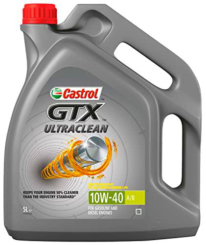 Castrol GTX Ultraclean 10W-40 A/B Aceite de Motor 5L