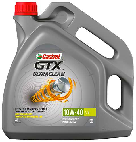 Castrol GTX Ultraclean 10W-40 A/B Aceite de Motor 4L