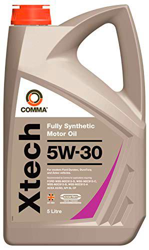 Comma XTC5L XTech - Aceite sintético de Motores de vehículos (5 l, 5W-30)