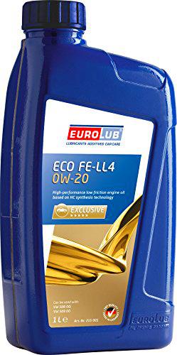 Eurolub 215001 antifricción Eco Fe de ll4 SAE 0 W/20, 1 L
