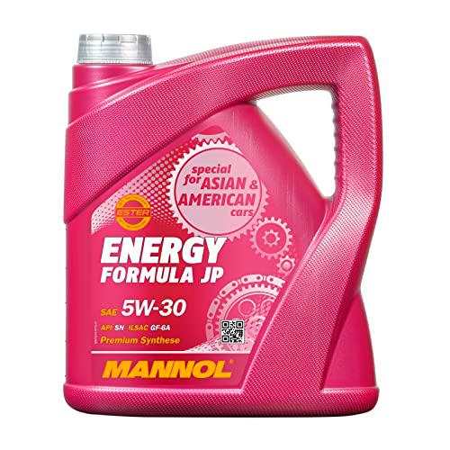 MANNOL Energy Formula JP 5 W de 30 API SN, 4 L