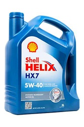 Aceite Lubricante de Motor Shell Helix HX7 5W-40 5 Litros