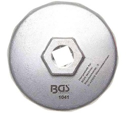 BGS 1041 | Llave de filtros de aceite | 14 caras | Ø 74 mm | para Audi
