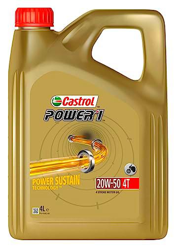 Castrol POWER1 4T 20W-50 Aceite de Moto 4L