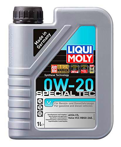LIQUI MOLY Special Tec V 0W-20 | 1 L | Tecnología de síntesis Aceite de motor | 20631