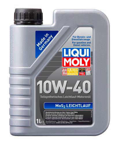 Liqui Moly 1091 MoS2 10W-40 - Aceite semisintético para Motores de automóviles de 4 Tiempos (1 L)