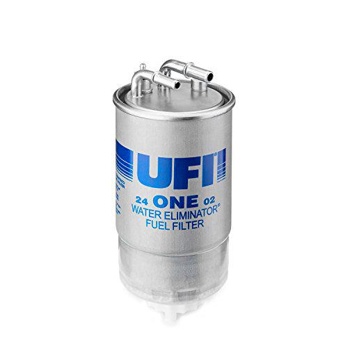 UFI Filters, Filtro Gasoil 24.ONE.02, Filtro de Combustible Diésel de Recambio
