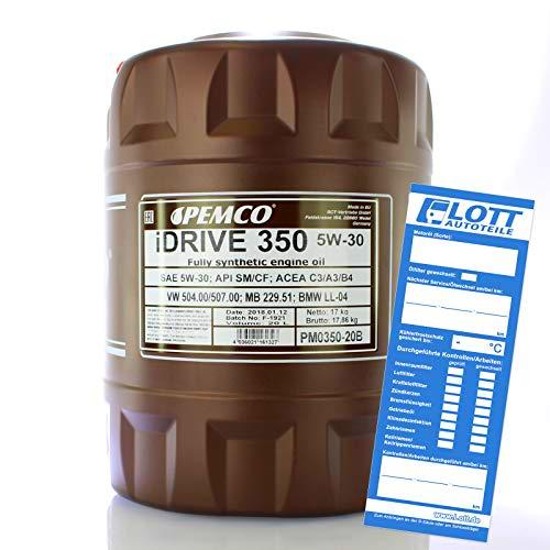 Aceite de Motor para automóvil Pemco iDRIVE 350 20 litros