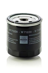 Mann Filter W 712/20 Filtro de Aceite