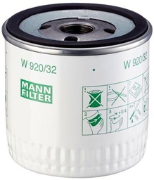 Mann Filter W 920/32 Filtro de Aceite - descontinuado por el fabricante