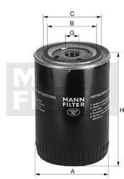 Mann Filter W 712/48 Filtro, Sistema Hidráulico Operador