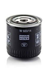 Mann Filter W 920/14 Filtro de Aceite
