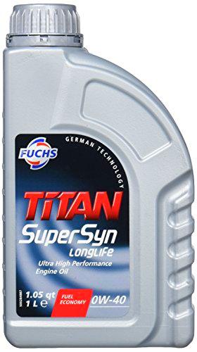 Fuchs 600889449 Titan Supersyn Longlife 0W-40 - Aceite para motor (1 L)