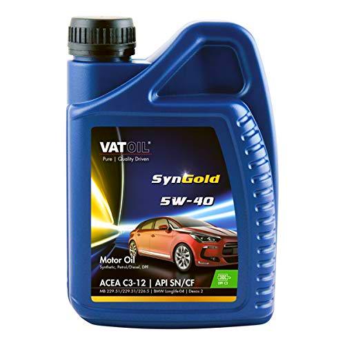Kroon Oil 1838190 Vatoil SynGold 5W-40-Aceite para Motores de automóviles (1 L)
