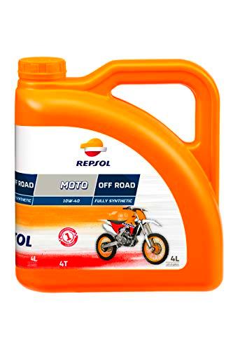 Repsol RP162N54 Moto Off Road 4T 10W-40 Aceite de Motor, 4 L