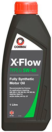 Comma XFG1L 1L X-Flow G - Aceite de Motor sintético (5W40)