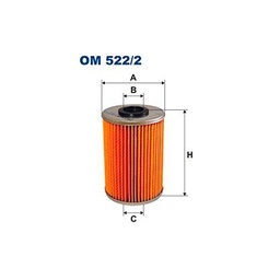 Filtron OM522/2 Bloque de Motor