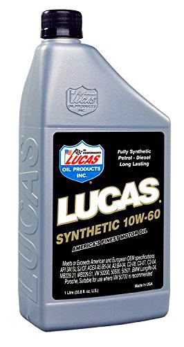 Lucas Aceite 10248 sintético 10 W-60 Aceite de Motor