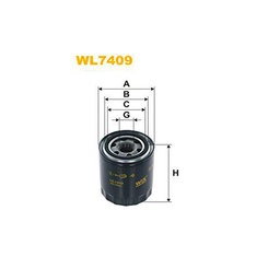 Wix Filter WL7409 - Filtro De Aceite