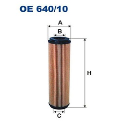 Filtron OE640/10 Bloque de Motor