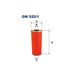 Filtron OM522/1 Bloque de Motor