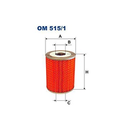 Filtron OM515/1 Bloque de Motor