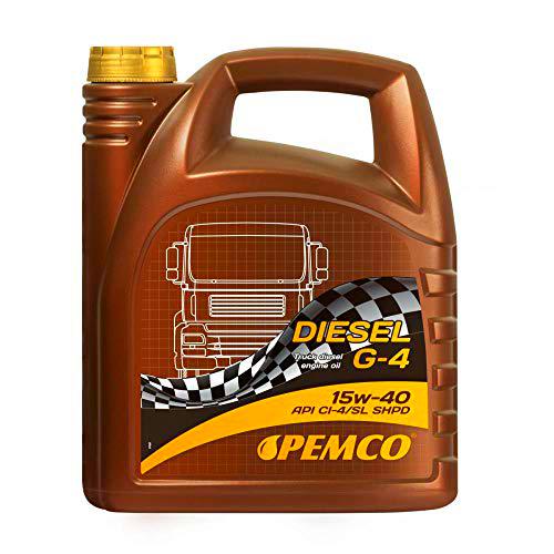 Aceite de Motor para automóvil PEMCO Diesel G-4 5 litros