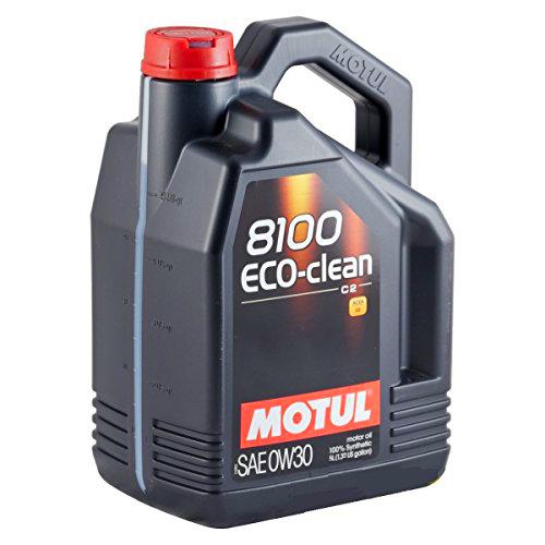 Motul 102889 8100 Eco-clean SAE 0W30 - Aceite para el Motor , 5 litros