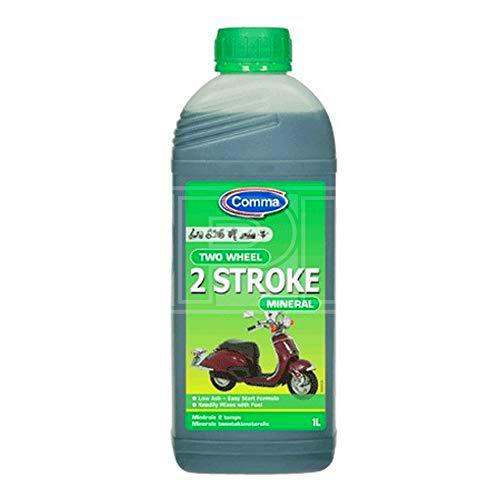 Comma TST1L 2 Stroke - Aceite Mineral de Motores de vehículos de Dos Ruedas (1 l)