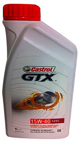 Castrol GTX Aceite de Motores 15W-40 A3/B3 1L (Sello inglés)