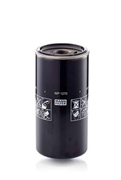 Mann Filter Original Filtro de aceite WP 1270, Para automóviles y vehículos de utilidad