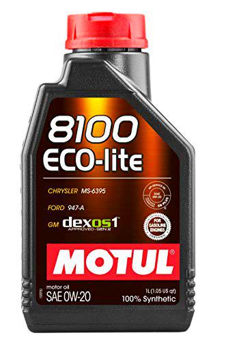 Olio auto MOTUL 8100 ECO-LITE 0W20 1 lt