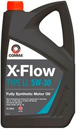 Comma XFLL5L X-Flow - Aceite sintético de Motores diésel y Gasolina de vehículos de competición (5W-30