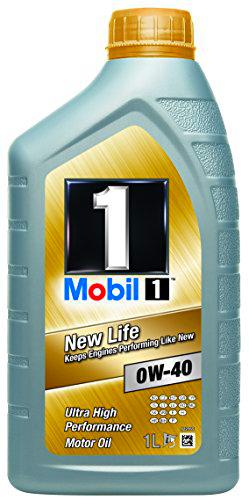 Mobil 1 151052 New Life 0W-40 Aceites de Motor para Coches, 1 litro