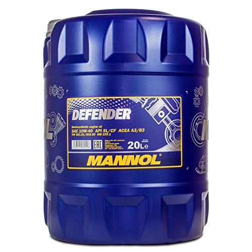 MANNOL Defender 10 W de 40 API SL/CF, 20 L