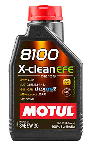 MOTUL 8100 X-CLEAN EFE 5W30 LT 1