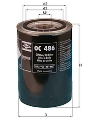 Mahle Filter OC486 Filtro De Aceite
