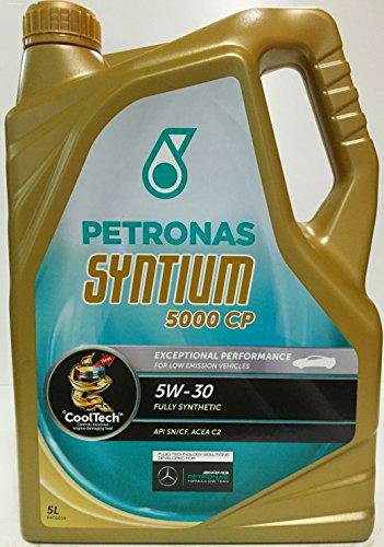 Aceite de Motor PETRONAS SYNTIUM 5000 CP 5W-30 5 lts