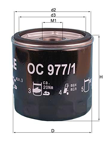 KNECHT OC 977/1 Filtro de aceite