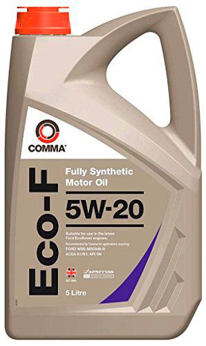 Comma ecf5l Eco-F 5 W20 Totalmente Aceite sintético de Motor, 5 litros