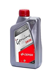 CEPSA 5W30 1L - Lubricante Sintético para Vehículos Gasolina y Diésel, 1 L