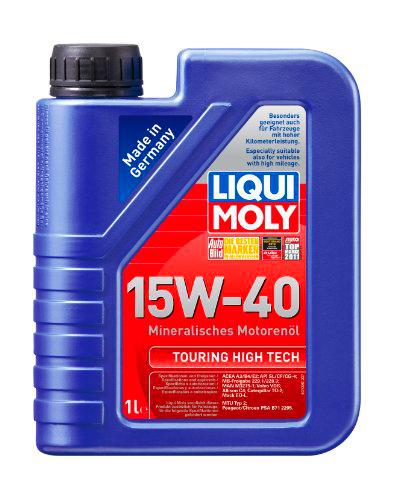 Liqui Moly 1095 Touring High Tech 15W-30 - Aceite Mineral para Motores de automóviles de 4 Tiempos (1 L)