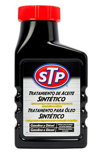 STP ST67300SP Tratamiento Sintetico Coches Gasolina Y Diesel 300 ml Mejora la viscosidad reduciendo el Consumo de Aceite, 300ml