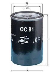Knecht OC 81 filtro de aceite
