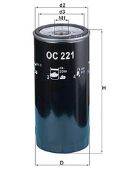 Knecht OC 221 Filtro de aceite