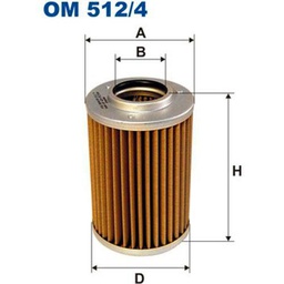 Filtron OM512/4 Filtros de Aceite